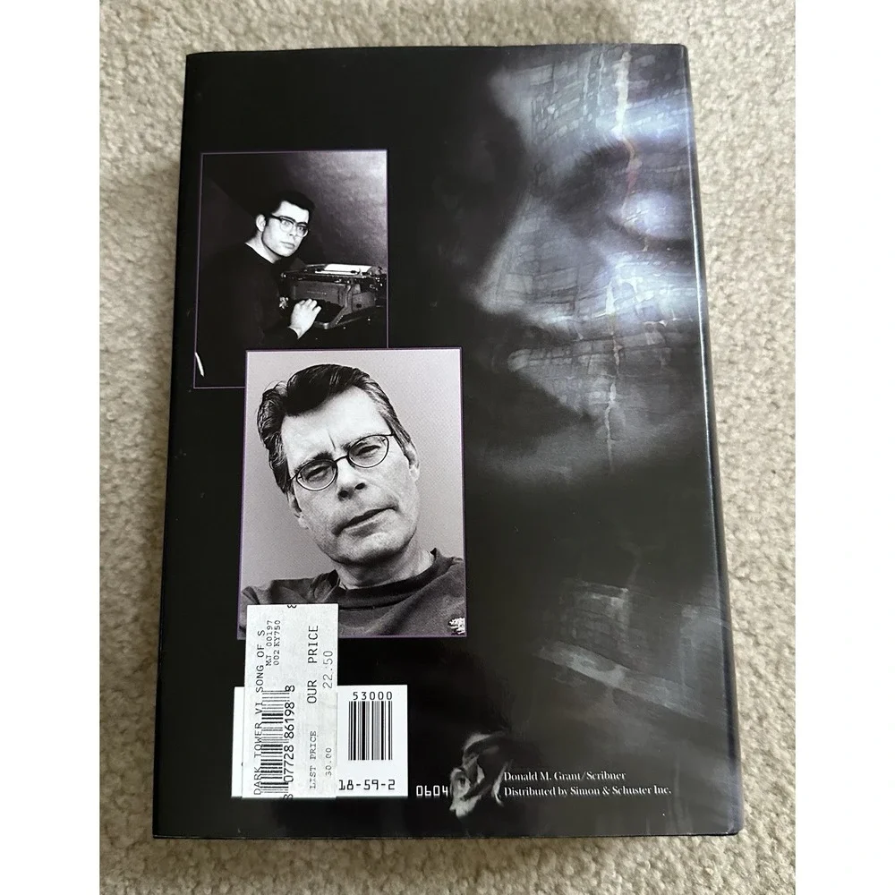 The Dark Tower Song of‎ Susannah Stephen King 2004 HC with DJ 1st Trade Edition